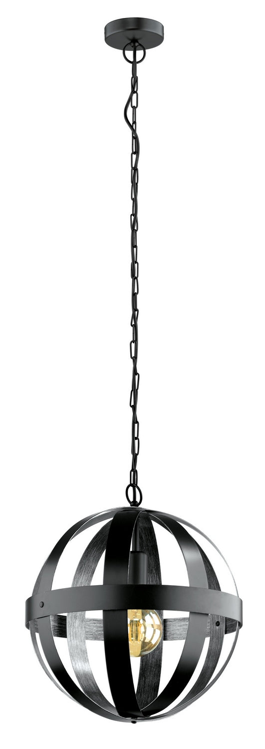 Eglo Canada - 202942A - One Light Pendant - Westbury - Black