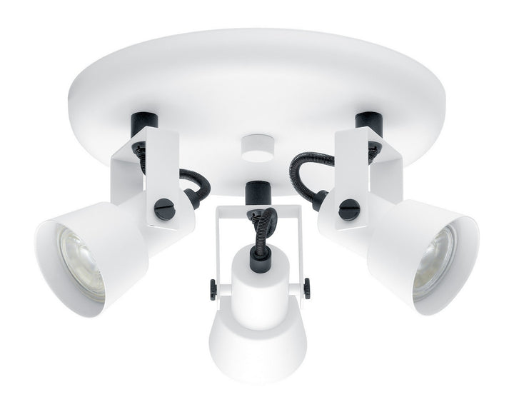Eglo Canada - 203221A - Three Light Ceiling Track Light - Trillo - White & Black