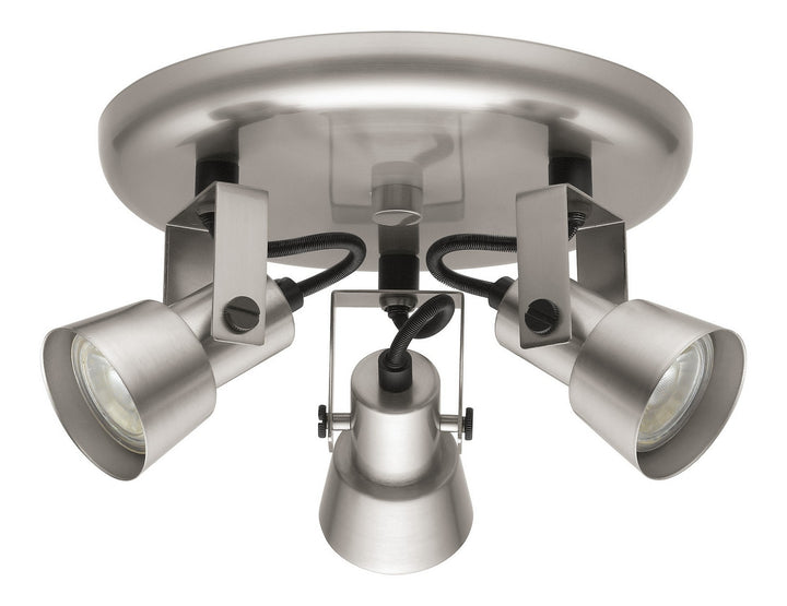 Eglo Canada - 203222A - Three Light Ceiling Track Light - Trillo 1 - Matte Nickel