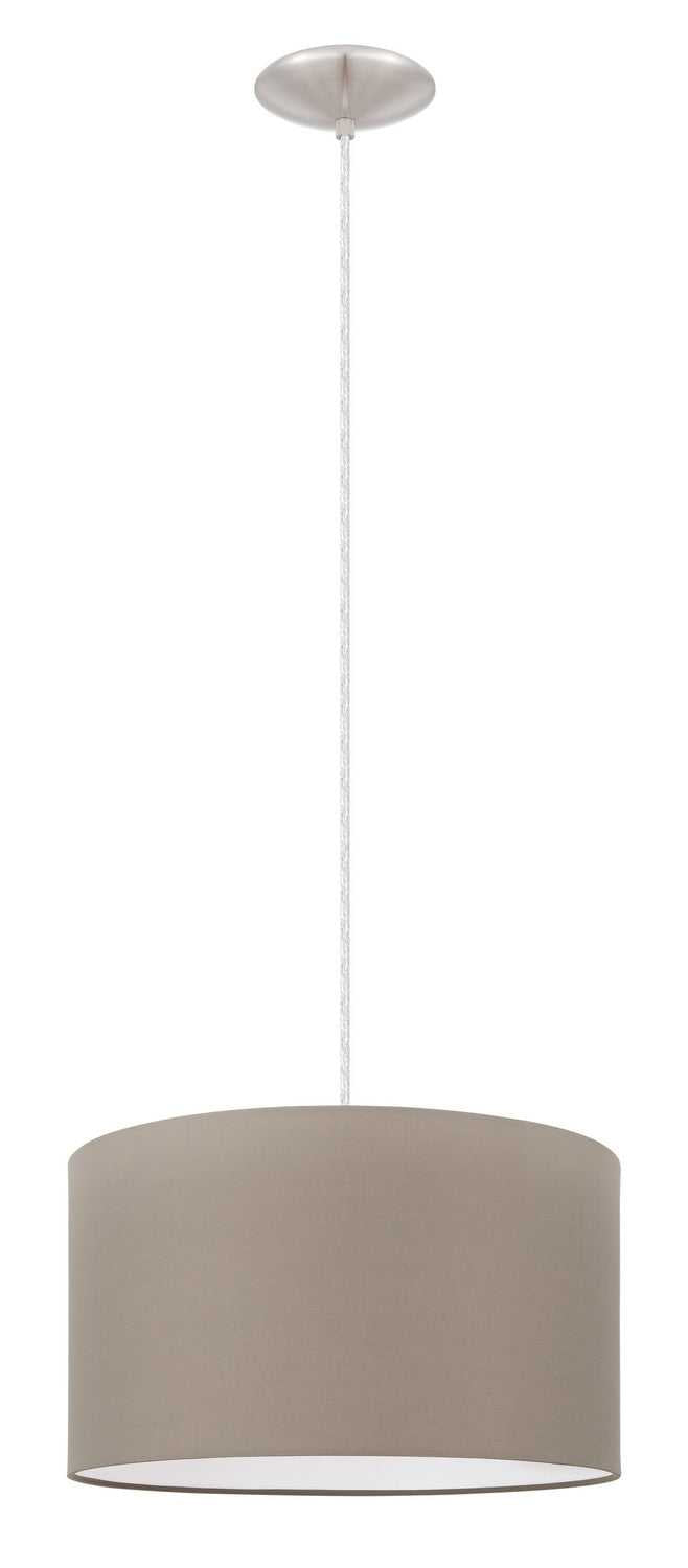 Mandana One Light Pendant in Matte Nickel Eglo Canada