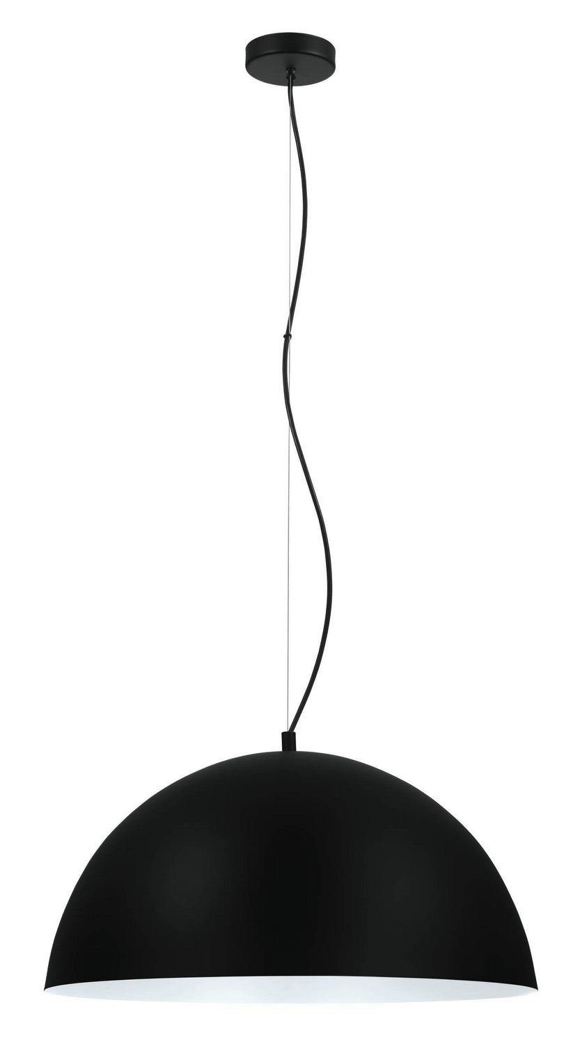 Eglo Canada - 204325A - One Light Pendant - Rafaelino - Black