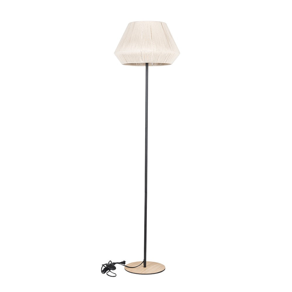 Lanier One Light Floor Lamp in Black Eglo Canada