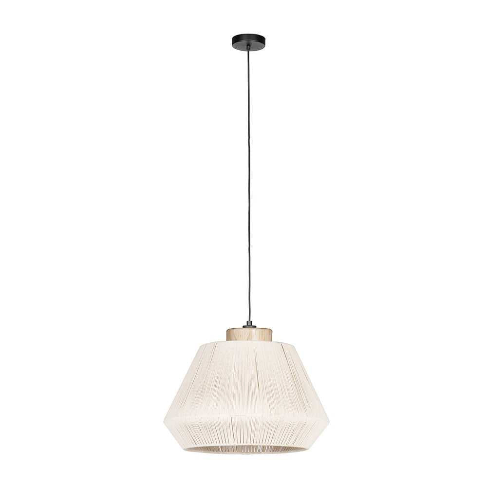 Lanier One Light Pendant in Black Eglo Canada