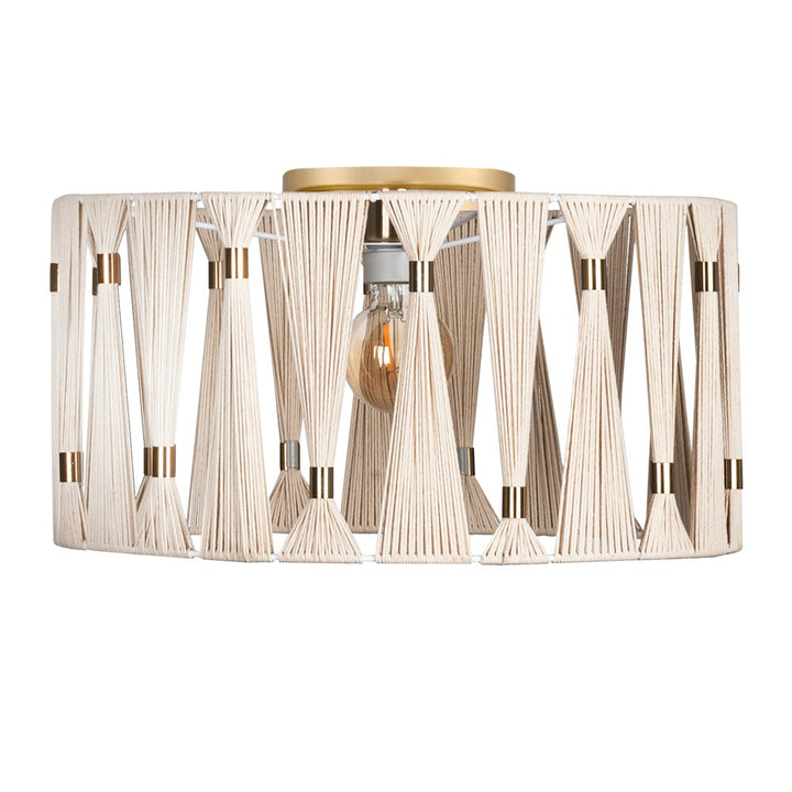 Eglo Canada - 205822A - One Light Ceiling Mount - Macclenny - Brushed Brass