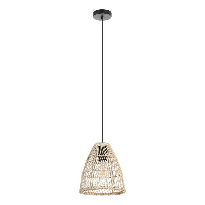 Eglo Canada - 205837A - One Light Pendant - Ayesgarth - Black