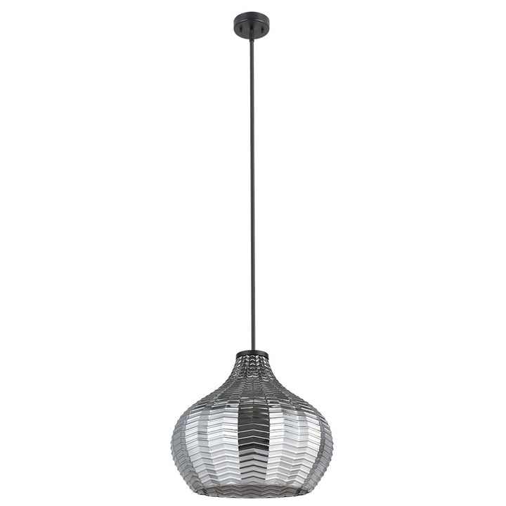 Eglo Canada - 205842A - One Light Pendant - Tamallat - Black