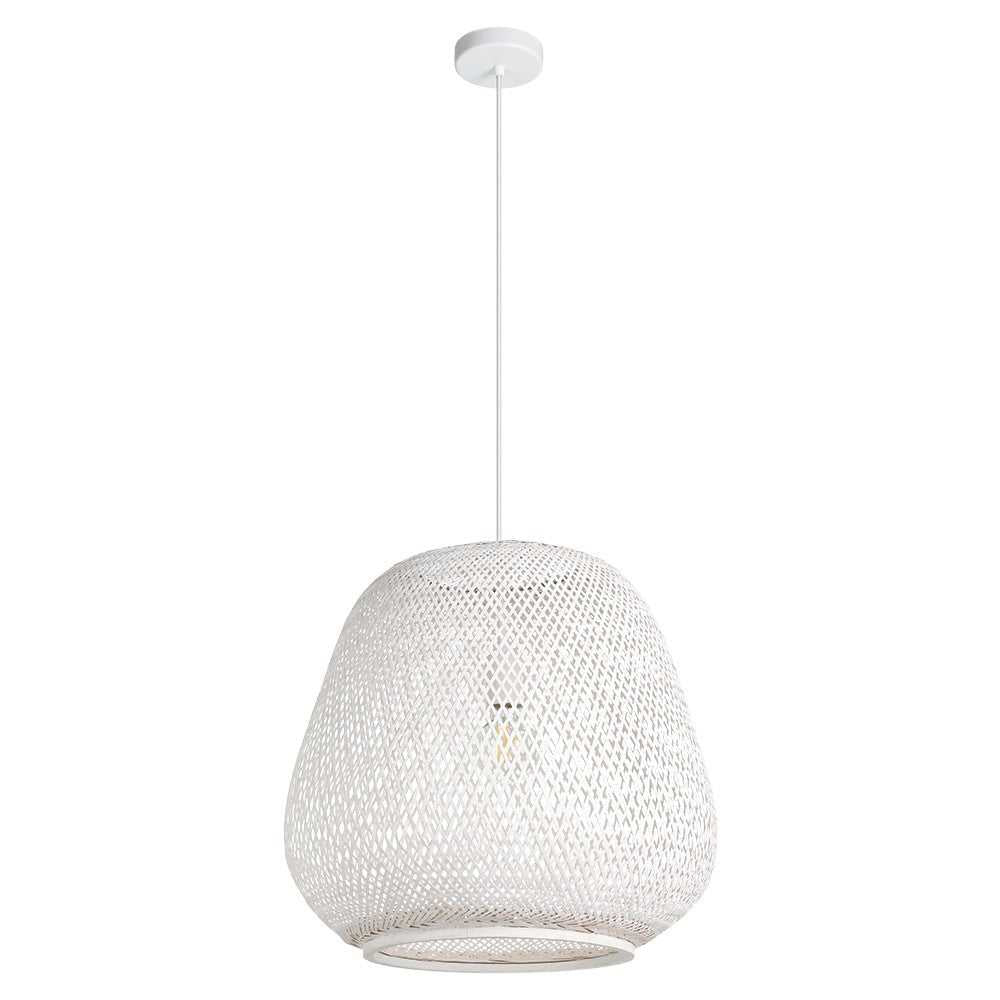 Dembleby One Light Pendant in White Eglo Canada