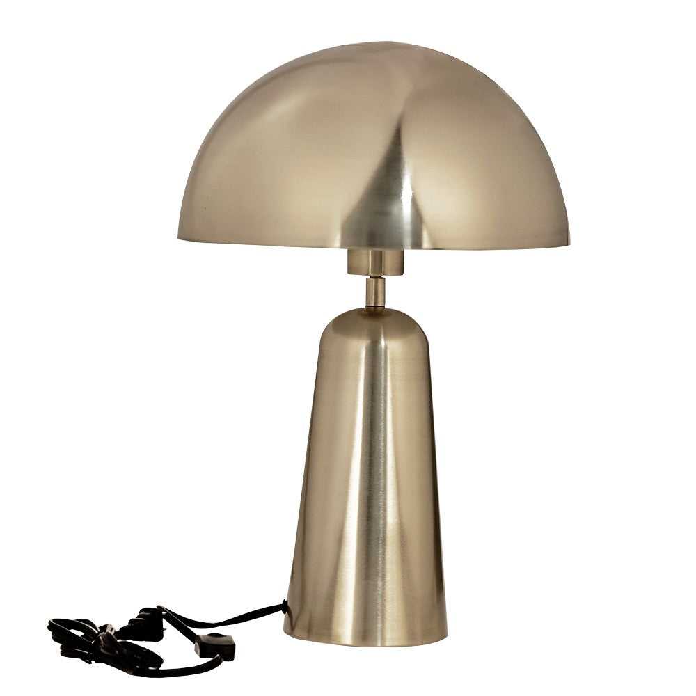 Aranzola One Light Table Lamp in Brushed Gold Eglo Canada