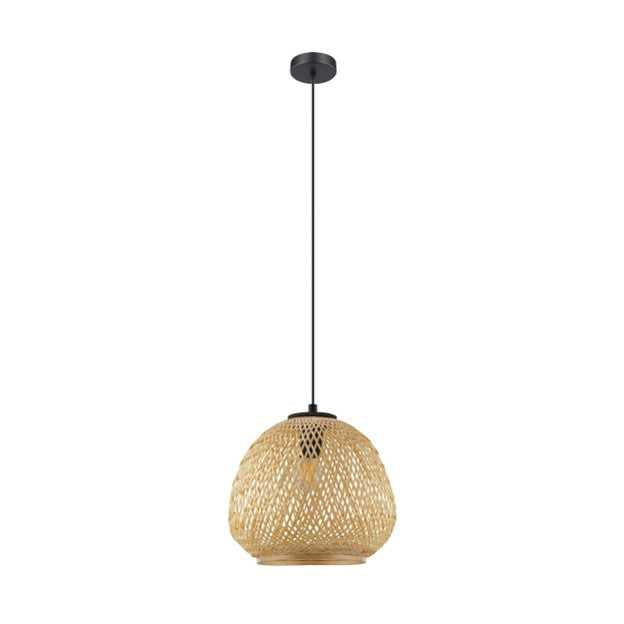 Dembleby One Light Pendant in Black Eglo Canada