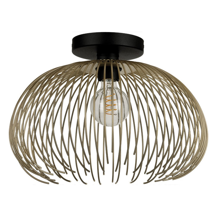 Eglo Canada - 206197A - One Light Dual Mount Pendant or Ceiling - Venezuela - Black