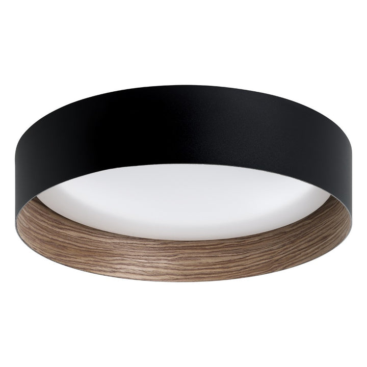 Eglo Canada - 206239A - LED Ceiling Mount - Ester - Black, Sandlewood