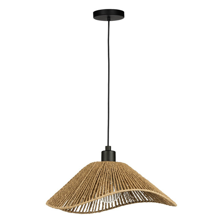 Eglo Canada - 206322A - One Light Dual Mount Pendant or Ceiling - Lavister - Black