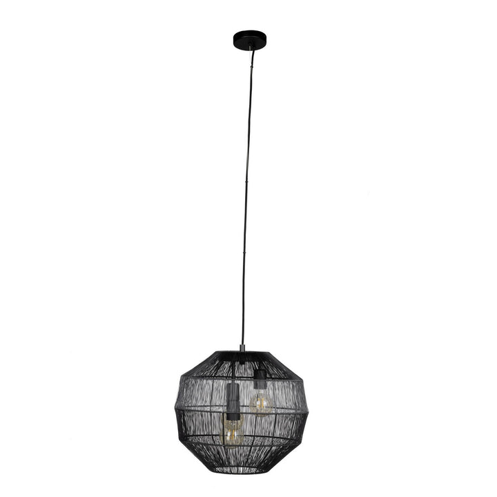 Eglo Canada - 390065A - Three Light Pendant - Orbetello - Black