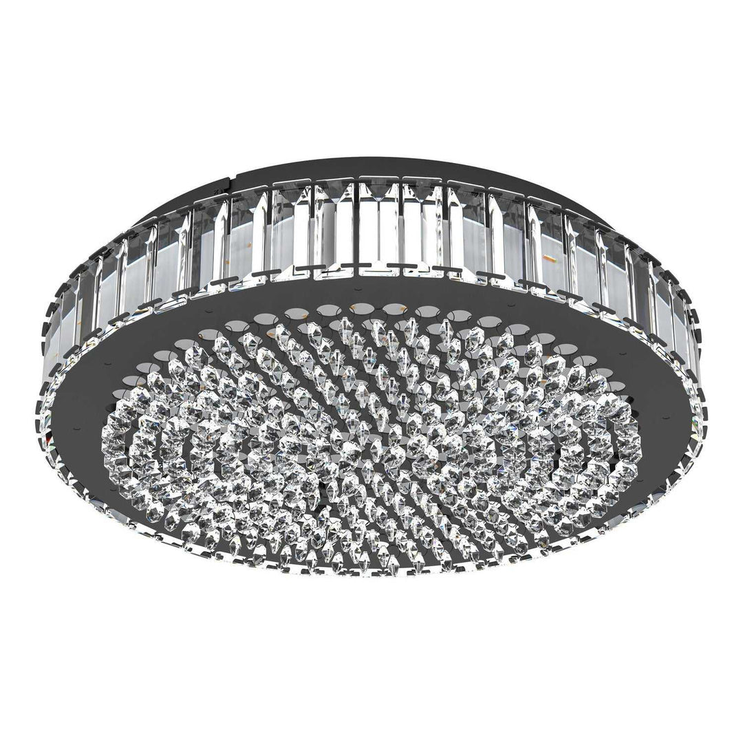 Balparda LED Ceiling Mount in Black Eglo Canada