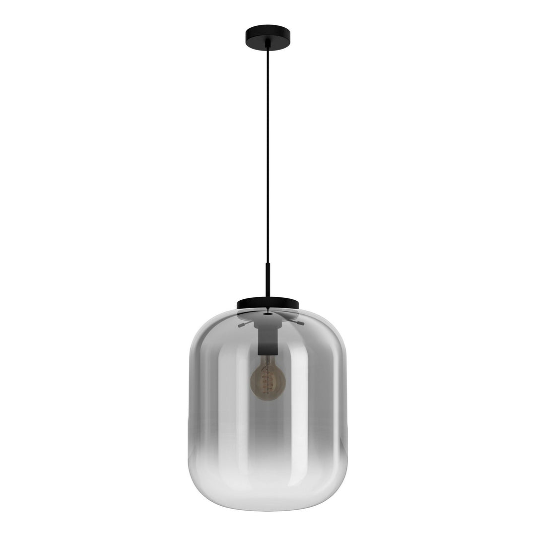 Bulciago One Light Pendant in Black Eglo Canada