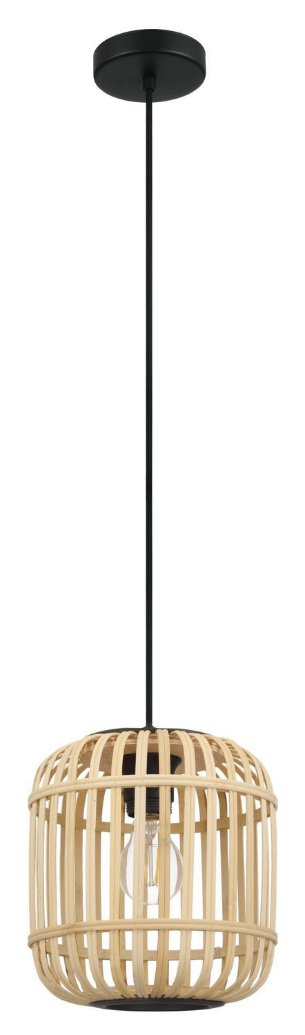 Eglo Canada - 43231A - One Light Pendant - Bordesley - Black