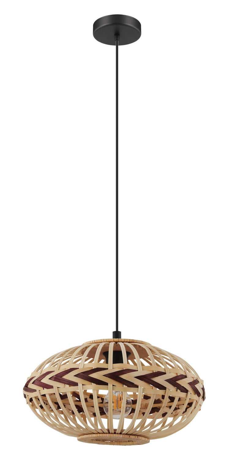 Dondarrion One Light Pendant in Black Eglo Canada