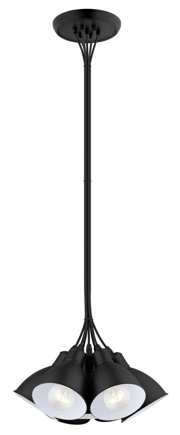 Eglo Canada - 49467A - Seven Light Pendant - Priddy - Black