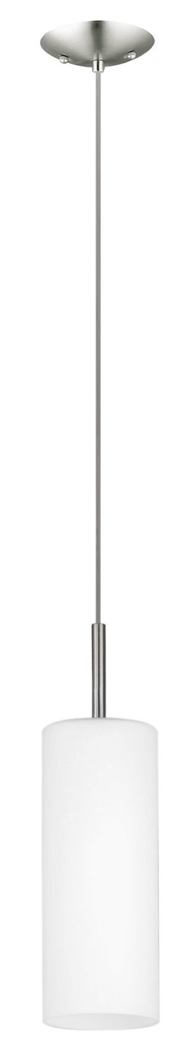 Eglo Canada - 85977A - One Light Pendant - Troy 3 - Matte Nickel