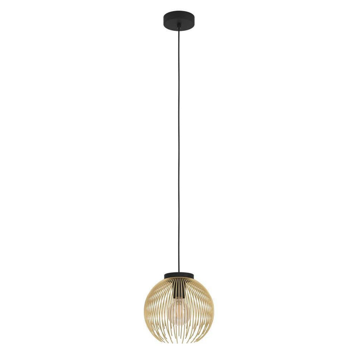 Eglo Canada - 900166A - One Light Pendant - Venezuela - Black