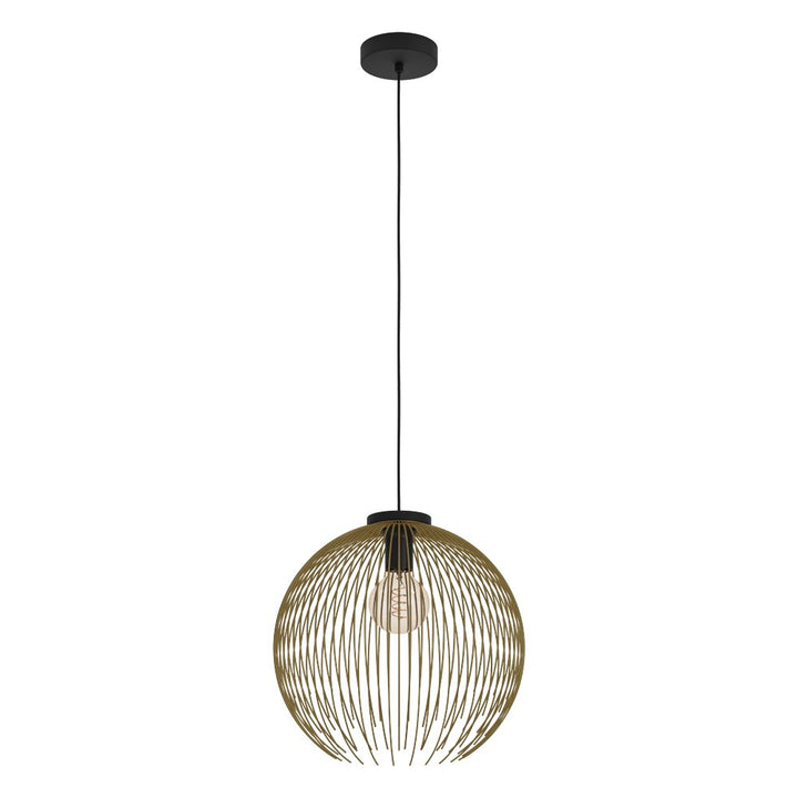 Eglo Canada - 901003A - One Light Pendant - Venezuela - Black