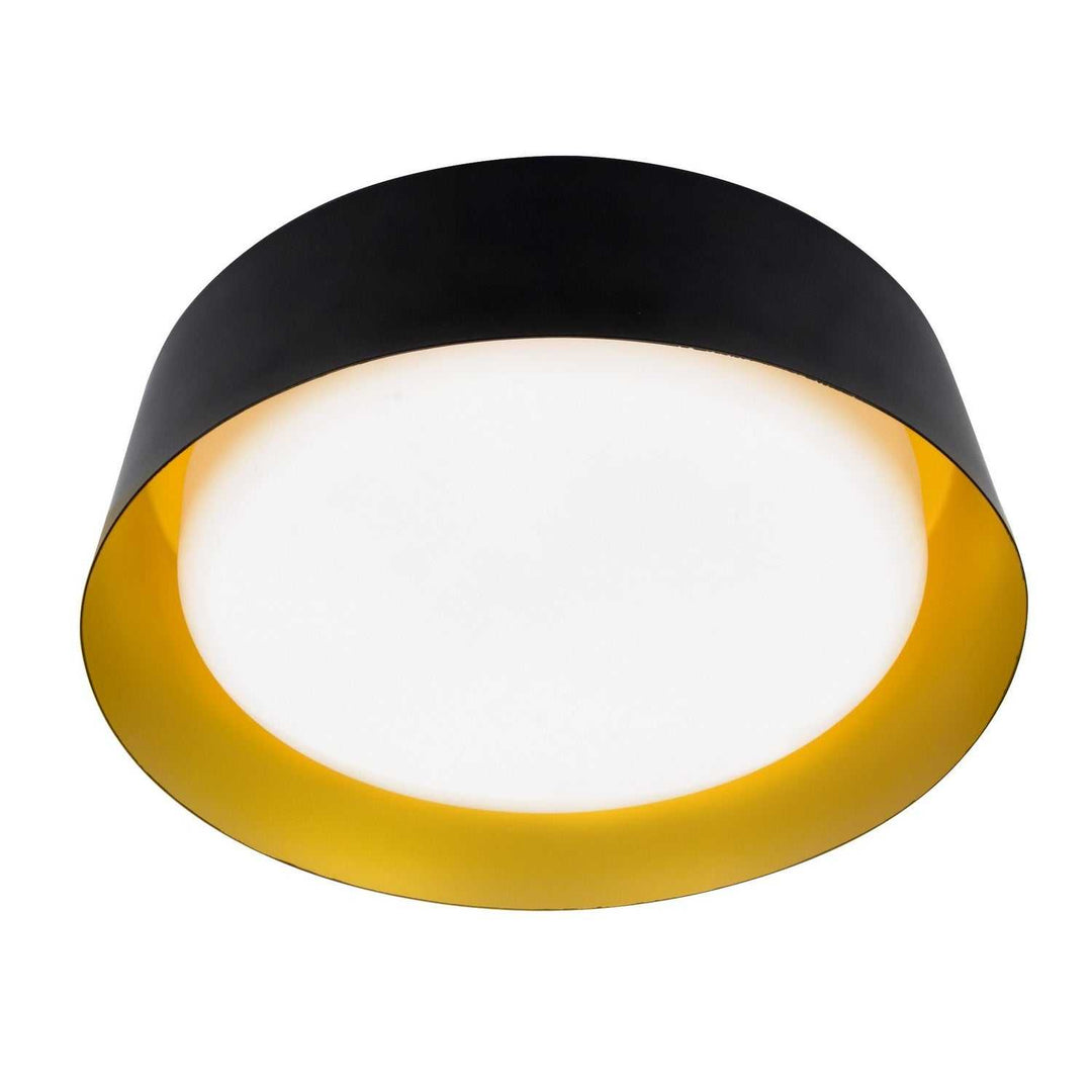 DVI Canada - DVP39948AG+MB-AO - LED Flush Mount - Yukon - Antique Gold And Matte Black