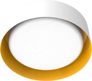 DVI Canada - DVP39948AG+MW-AO - LED Flush Mount - Yukon - Antique Gold And Matte White