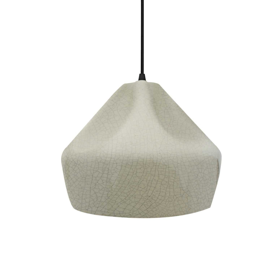 Radiance Collection One Light Pendant in Matte Black Justice Designs