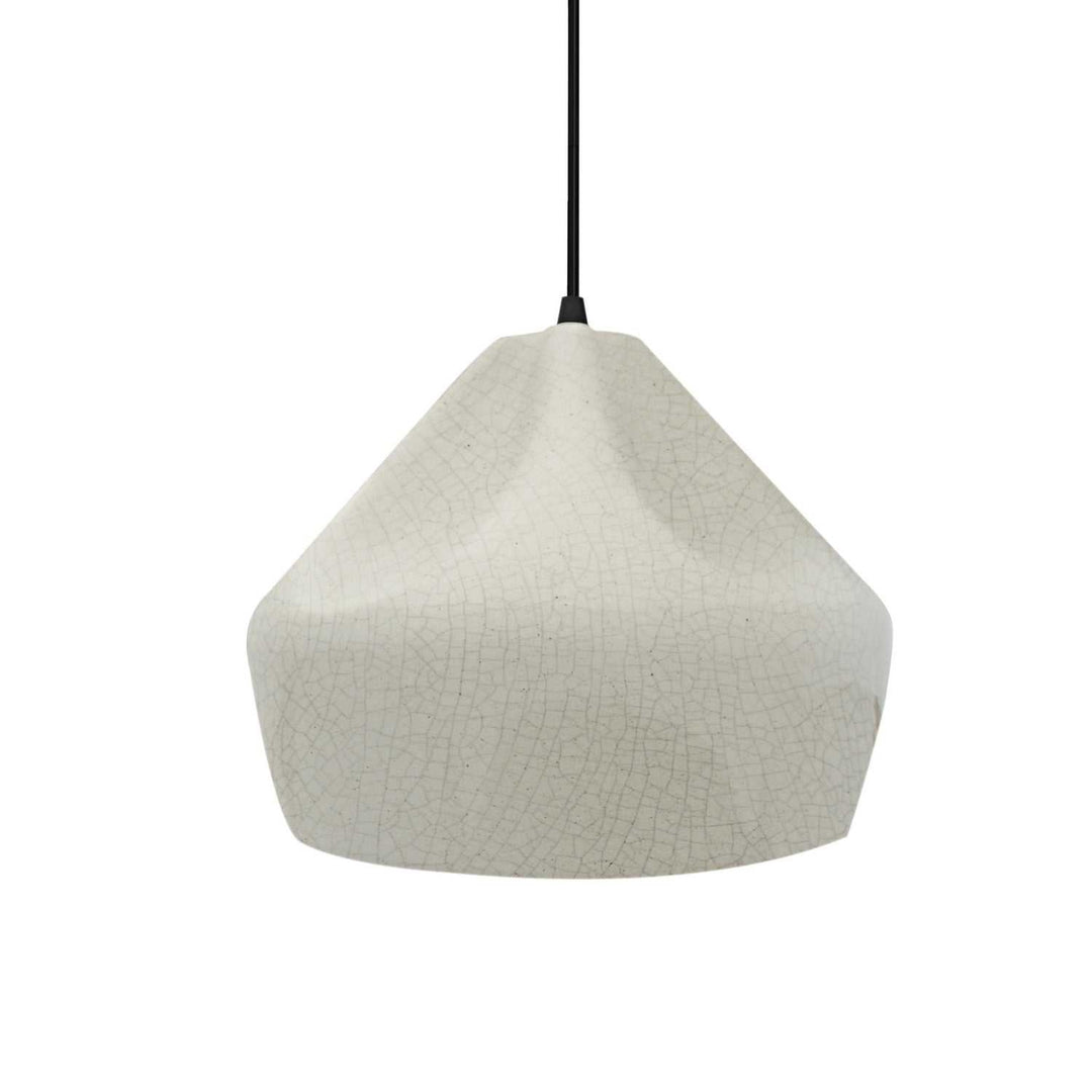 Radiance Collection One Light Pendant in Matte Black Justice Designs