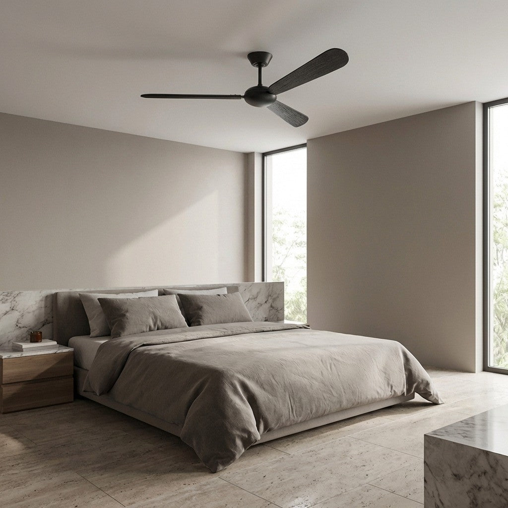 Visual Comfort Fan Canada - 3PODSM64MBKEBY - 64" Ceiling Fan - Pod - Midnight Black