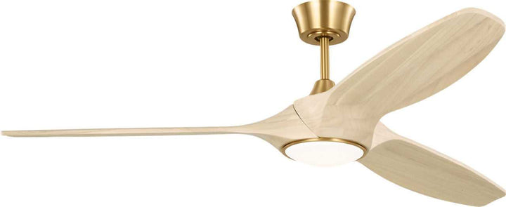 Visual Comfort Fan Canada - 3SLNSM60BBSWWOD - 60" Ceiling Fan - Selen - Burnished Brass