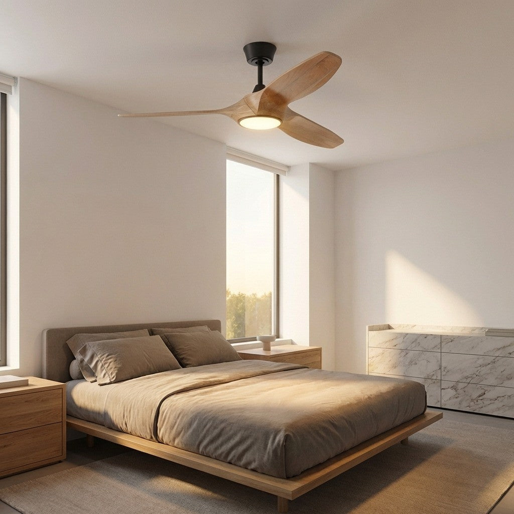Visual Comfort Fan Canada - 3SLNSM60MBKNHD - 60" Ceiling Fan - Selen - Midnight Black