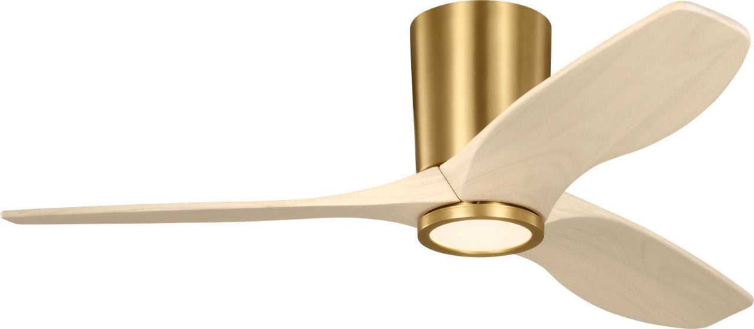 Seyra 44" Ceiling Fan in Burnished Brass Visual Comfort Fan Canada