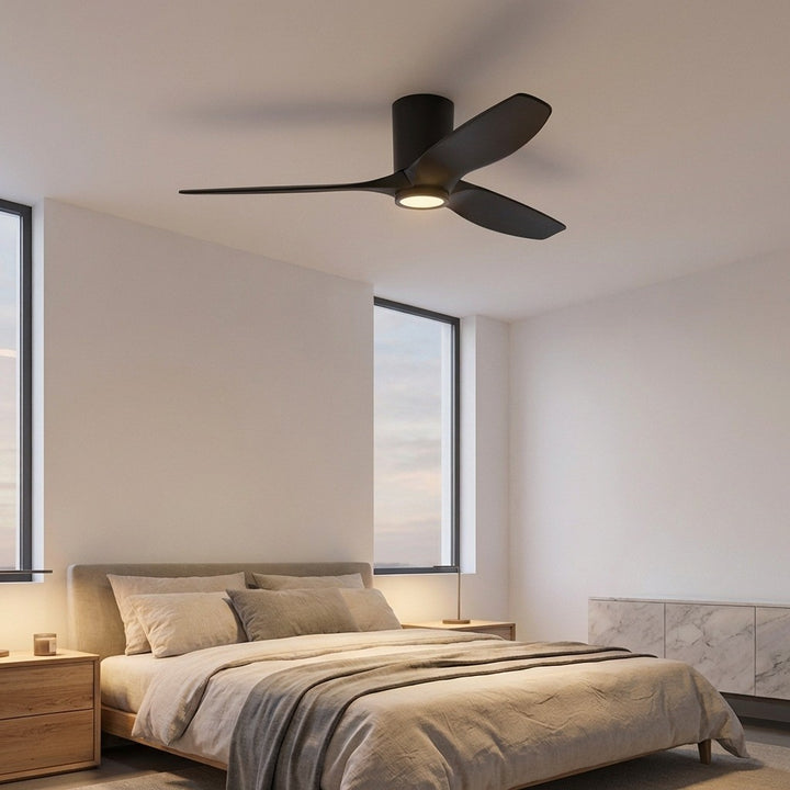 Visual Comfort Fan Canada - 3SYRHSM52MBKD - 52" Ceiling Fan - Seyra - Midnight Black