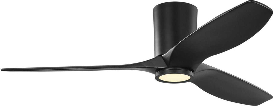 Seyra 52" Ceiling Fan in Midnight Black Visual Comfort Fan Canada