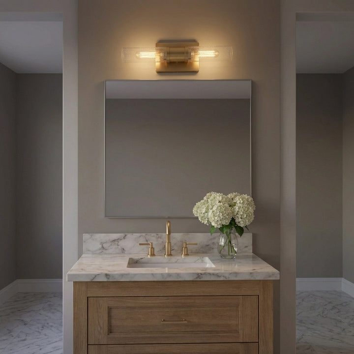 Visual Comfort Studio Canada - 4465002CC-848 - Two Light Vanity - Keaton - Satin Brass | Satin Brass