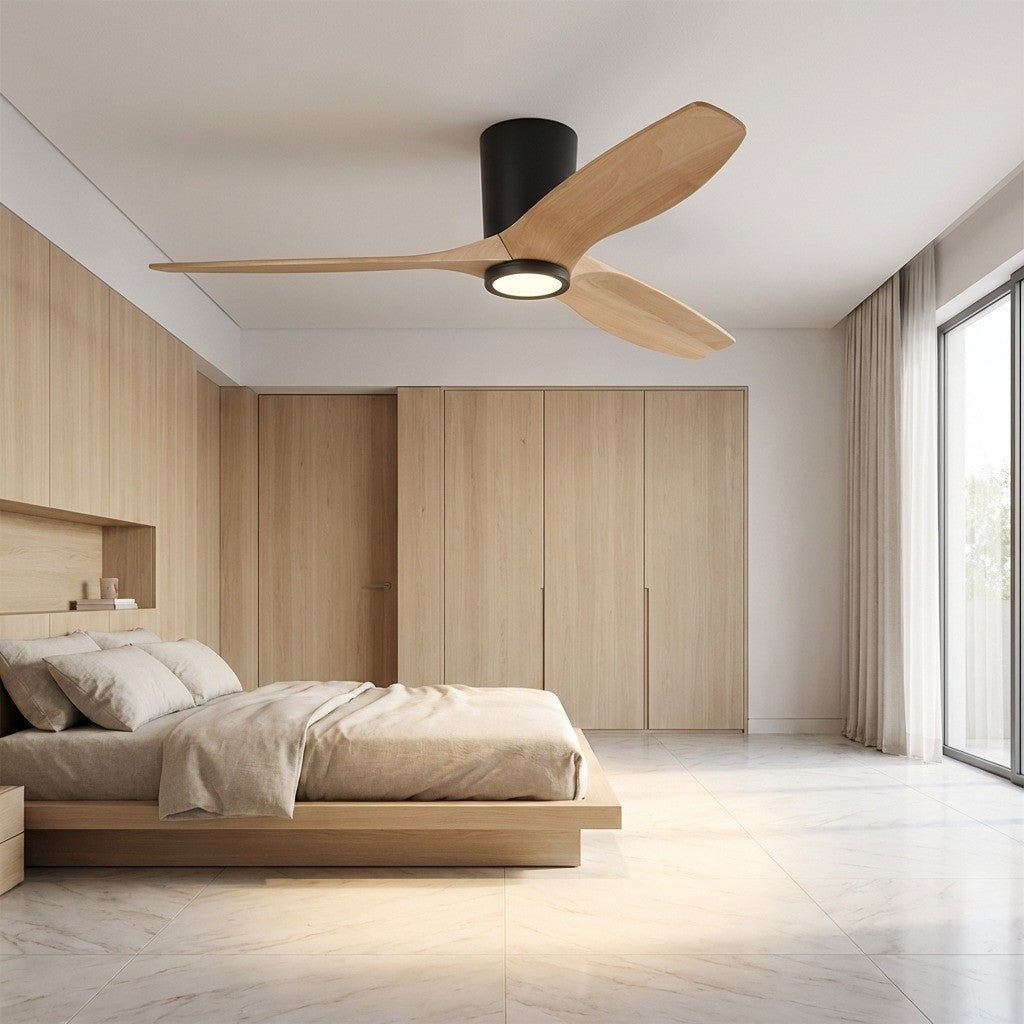 Visual Comfort Fan Canada - 3SYRHSM52MBKNHD - 52" Ceiling Fan - Seyra - Midnight Black