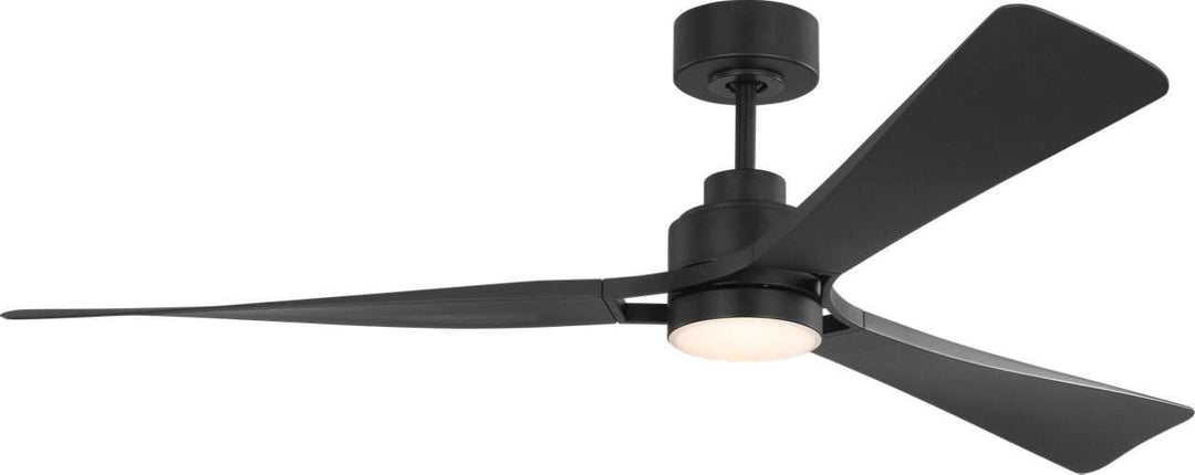 Trillium 60" Ceiling Fan in Midnight Black Visual Comfort Fan Canada