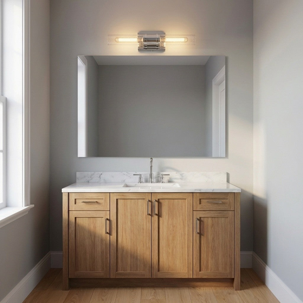 Visual Comfort Studio Canada - 4565002CC-05 - Two Light Vanity - Keaton - Chrome | Chrome