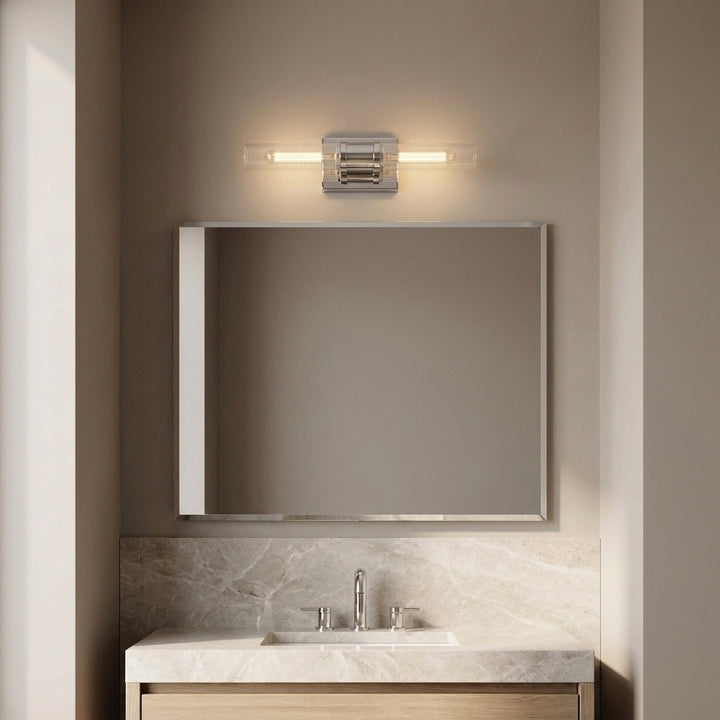 Visual Comfort Studio Canada - 4565002CF-05 - Two Light Vanity - Keaton - Chrome | Chrome