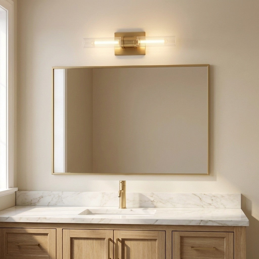 Visual Comfort Studio Canada - 4565002CF-848 - Two Light Vanity - Keaton - Satin Brass | Satin Brass