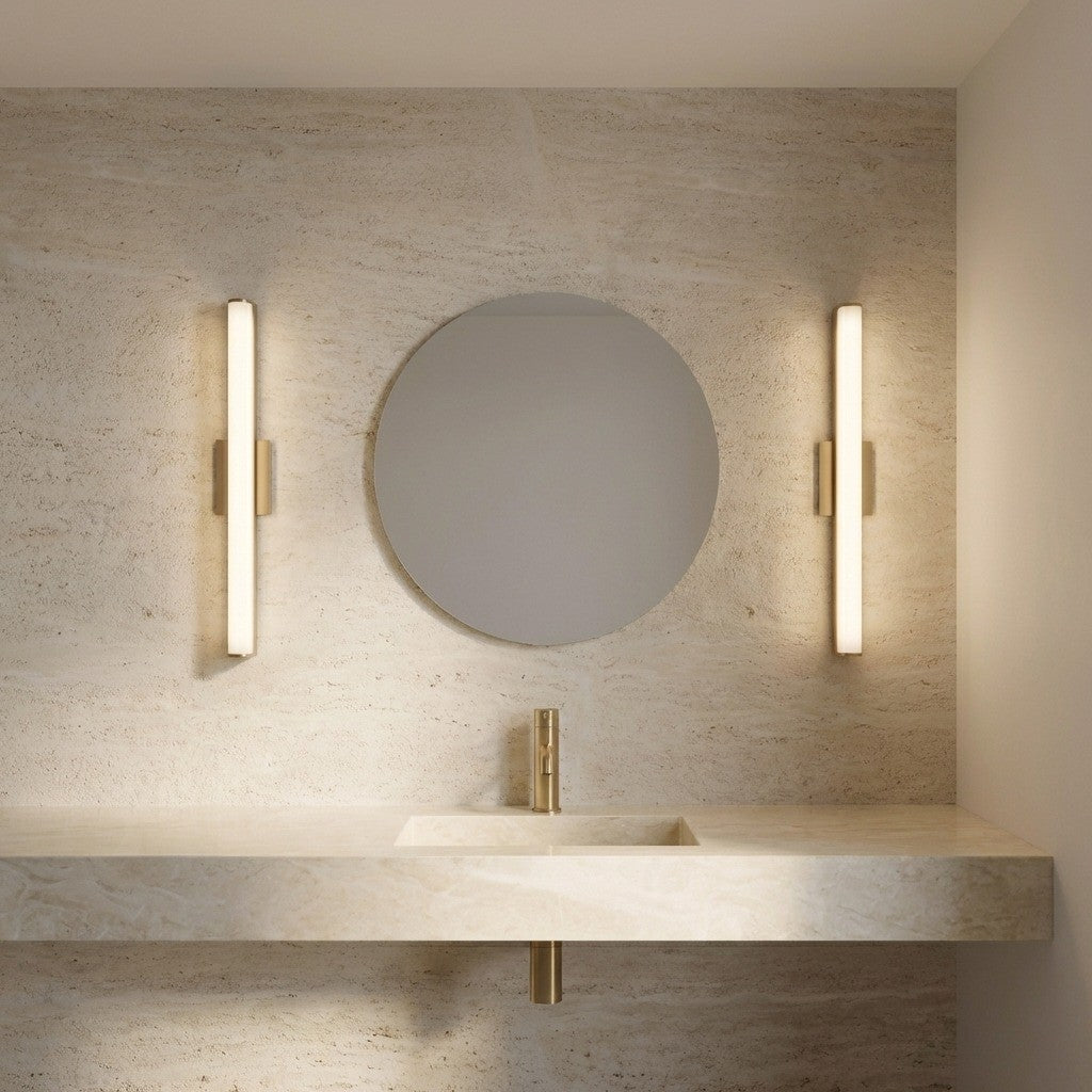 Generation Lighting Canada - GLV1541SB-L - LED Vanity - Cavitt - Satin Brass