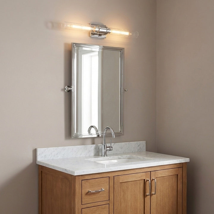 Visual Comfort Studio Canada - 4665002CC-05 - Two Light Vanity - Keaton - Chrome | Chrome