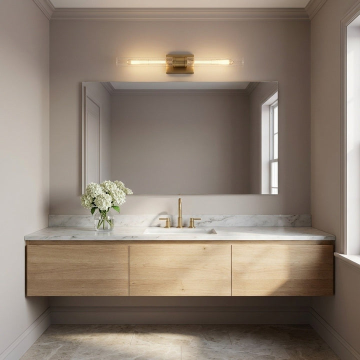 Visual Comfort Studio Canada - 4665002CC-848 - Two Light Vanity - Keaton - Satin Brass | Satin Brass
