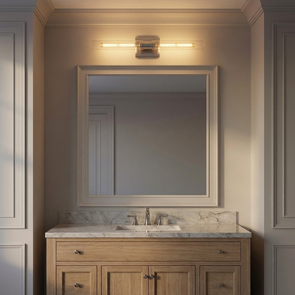 Visual Comfort Studio Canada - 4665002CC-962 - Two Light Vanity - Keaton - Brushed Nickel | Brushed Nickel