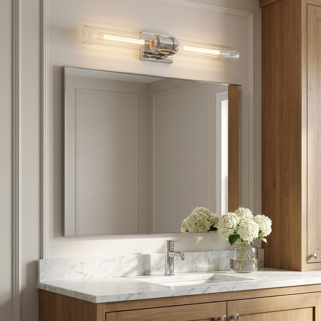 Visual Comfort Studio Canada - 4665002CF-05 - Two Light Vanity - Keaton - Chrome | Chrome