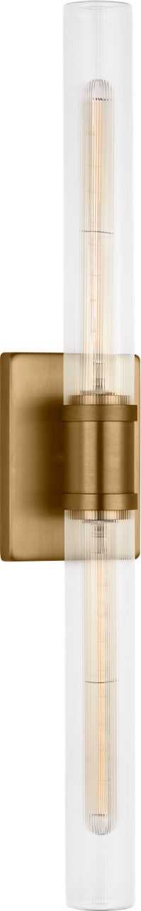 Visual Comfort Studio Canada - 4665002CF-848 - Two Light Vanity - Keaton - Satin Brass/Satin Brass