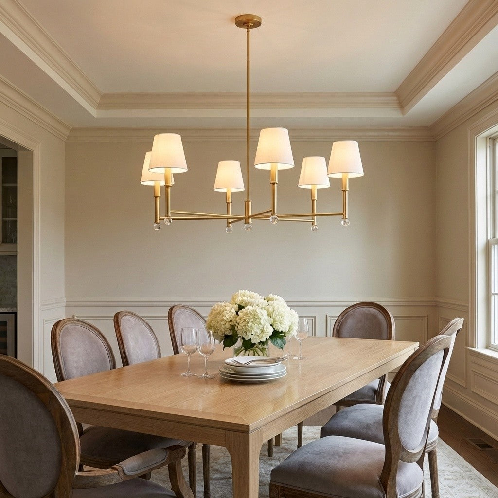 Visual Comfort Studio Canada - AC1206GD - Six Light Chandelier - Greard - Gild | Gild