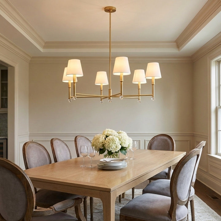 Visual Comfort Studio Canada - AC1206GD - Six Light Chandelier - Greard - Gild | Gild