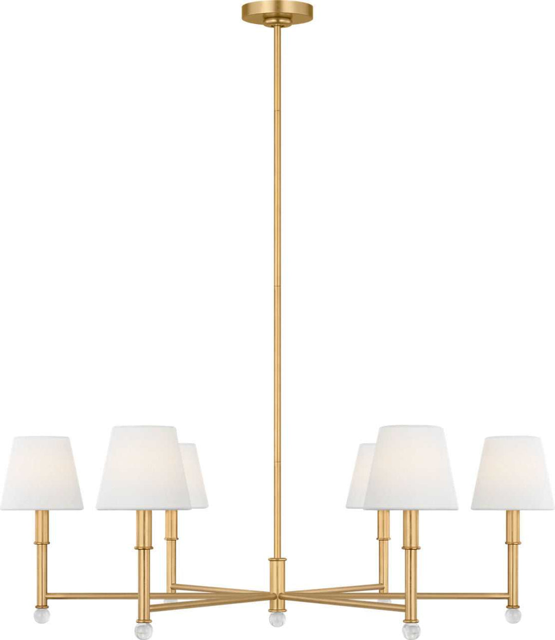 Visual Comfort Studio Canada - AC1206GD - Six Light Chandelier - Greard ...